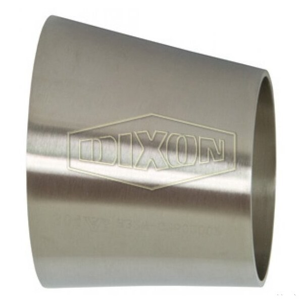 Eccentric Weld Reducer, 8 x 4 in, 316L SS, Domestic